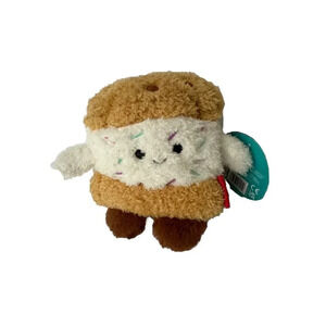 NWT! Bum Bumz CHRISTOPHER the Ice Cream Sandwich SugarBumz 4.5" Plush Toy